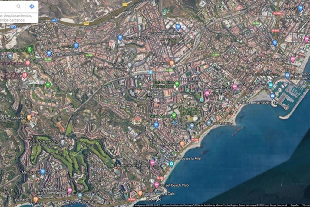 Benalmadena Estudio Jjupiter 250 M Del Mar Con Vistas Al Mar Piscinas Exteriör bild