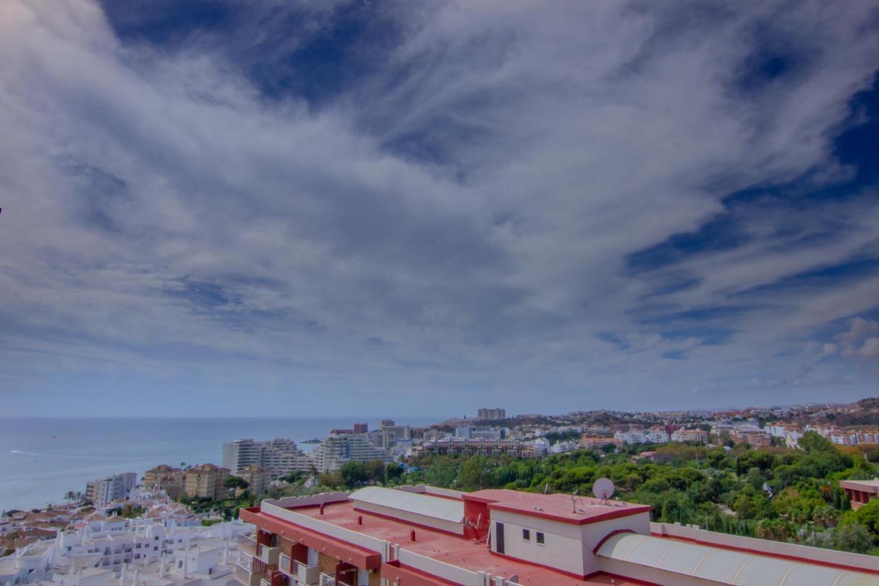 Benalmadena Estudio Jjupiter 250 M Del Mar Con Vistas Al Mar Piscinas Exteriör bild